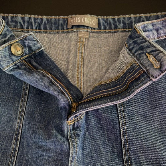 Woman’s Fall Creek Blue Jean Skirt Size 12 - Picture 6 of 6